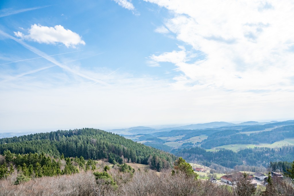 Muehlviertel landscape panorama